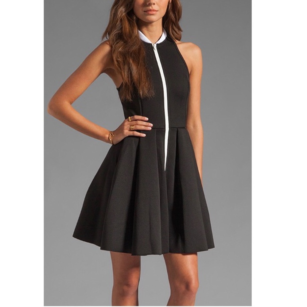 Alexander Wang Pleated Neoprene dress